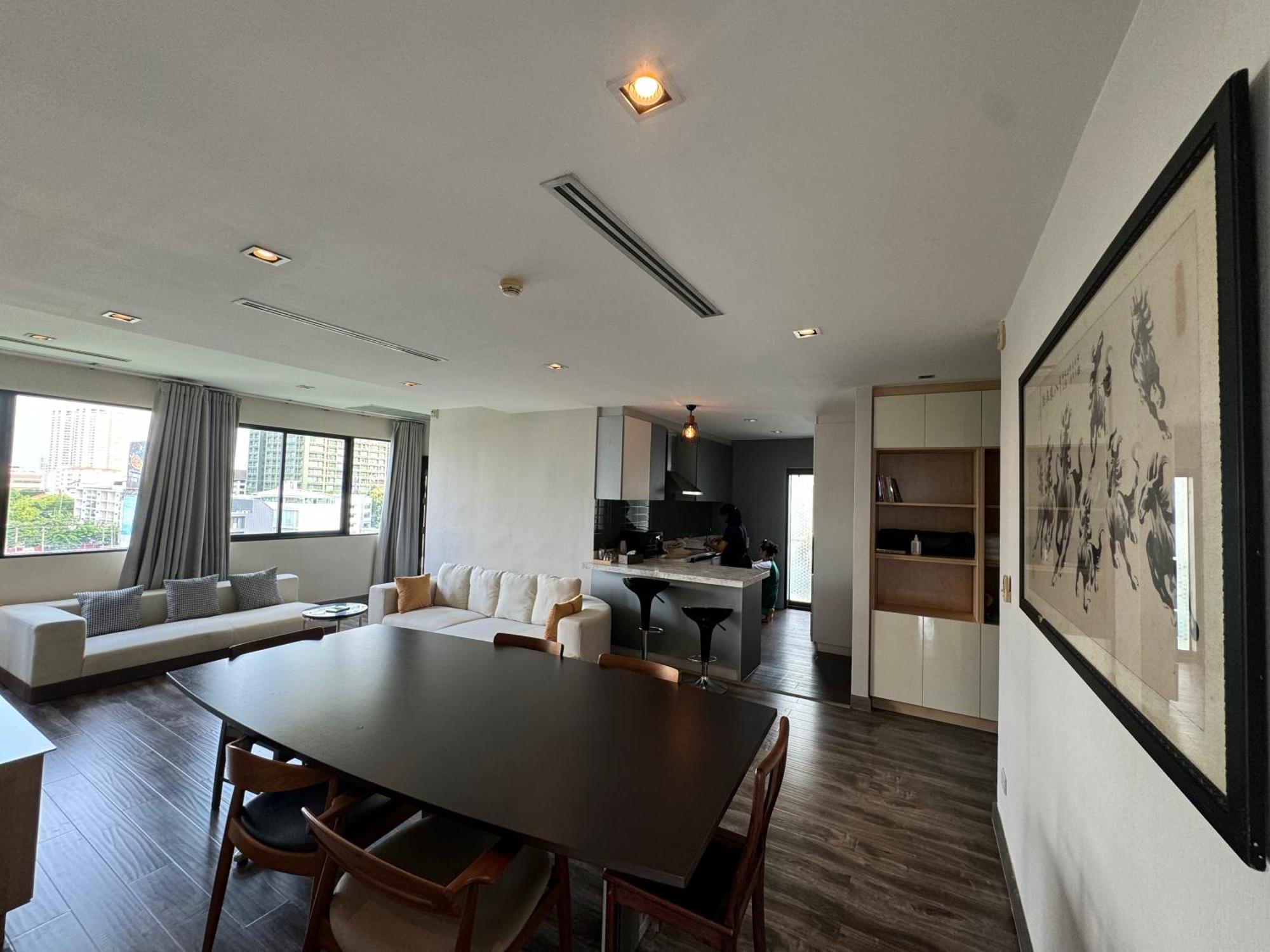 W8 Condo, Top Floor Luxe 3 Bedroom Penthouse, Hip Central Bangkok Area, 5 Mins From Thonglo Bts Station بانكوك المظهر الخارجي الصورة